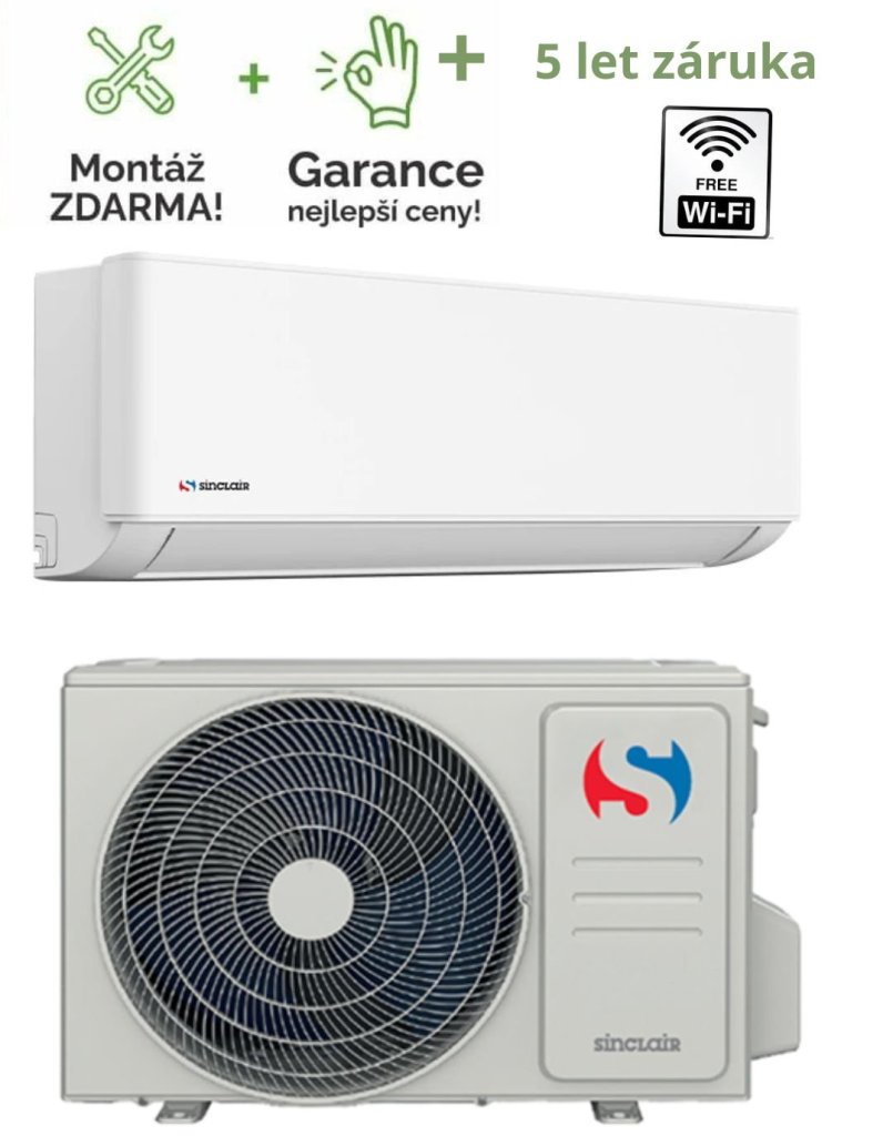 Sinclair SKY  5,3 kw MONTAŽ ZDARMA